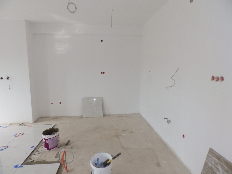 Kuchnia w części dziennej apartamentu A1239.