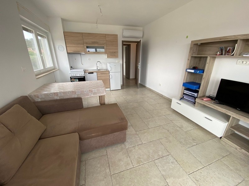 Pokój dzienny nieruchomości A2055, Wyspa Pasman, Chorwacja.