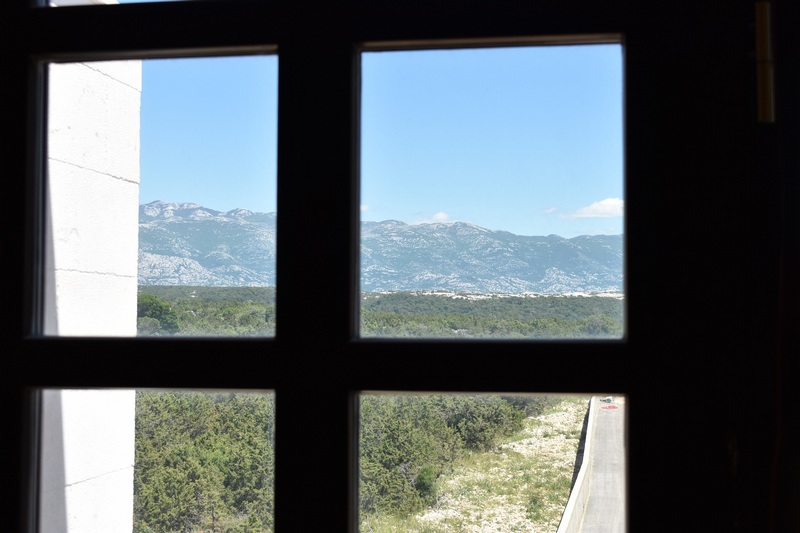 Widok na góry Velebit.