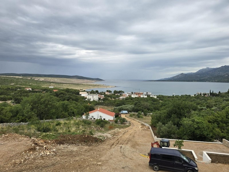 Widok na morze z przytulnego salonu nieruchomości A2364 w Chorwacji.