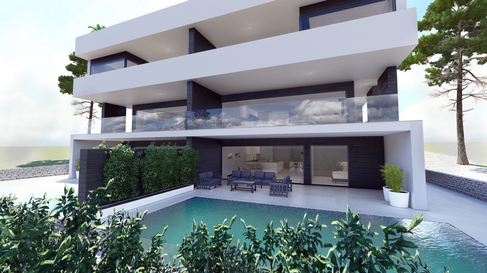 Nowe i nowoczesne nieruchomości w Chorwacji - Panorama Scouting A2381.