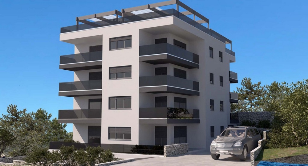 Sprzedam apartamenty w Chorwacji, środkowej Dalmacji, wyspie Ciovo Trogir - Panorama Scouting Immobilien A2467, cena zakupu: 222 000 EUR - Zdjęcie 2