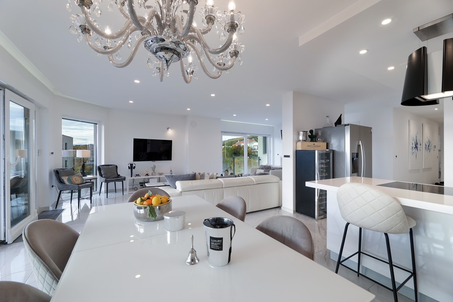 Pokój dzienny nieruchomości A2703 w Chorwacji, Rijeka - Panorama Scouting