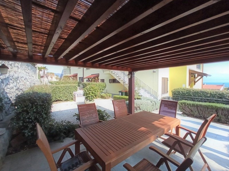 Taras nieruchomości A2757, która jest na sprzedaż w Chorwacji w regionie Lovran - Panorama Scouting.