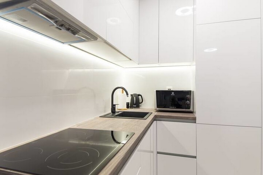 Nowoczesna kuchnia w nieruchomości A2814 w Novalji na wyspie Pag.