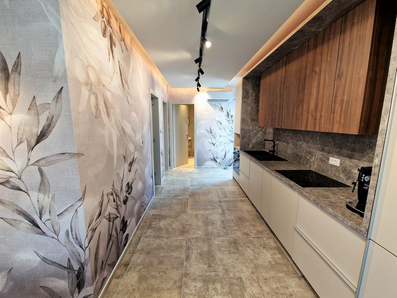 Kuchnia w nieruchomości A2829, która jest na sprzedaż w Chorwacji.