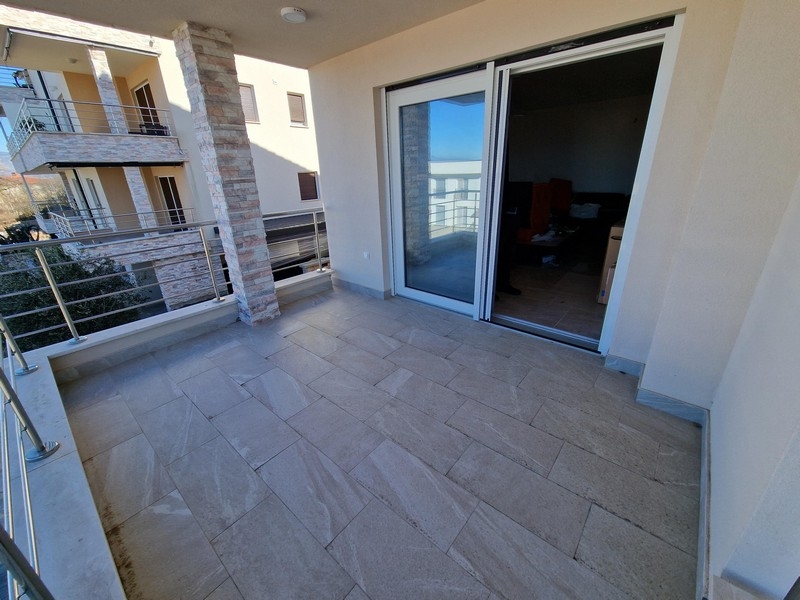 Taras nieruchomości A2834, która jest na sprzedaż w Chorwacji na wyspie Krk - Panorama Harcerska.