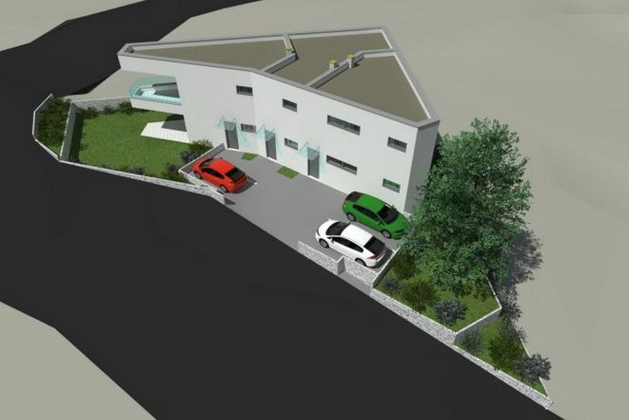 Nowe apartamenty w Punat na wyspie Krk.