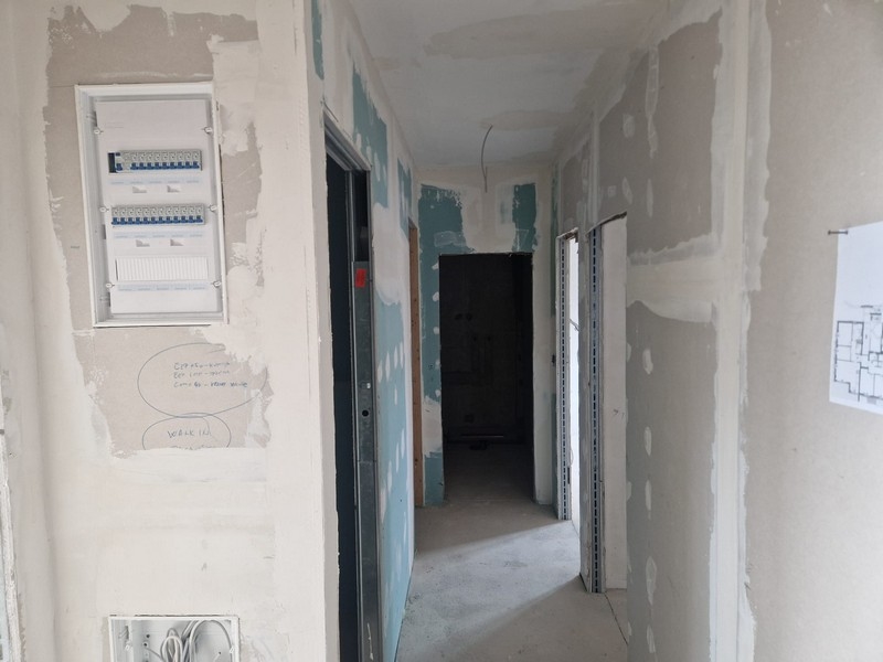 Panoramiczne widoki na morze z nieruchomości A3011 w pobliżu Trogiru w Chorwacji.