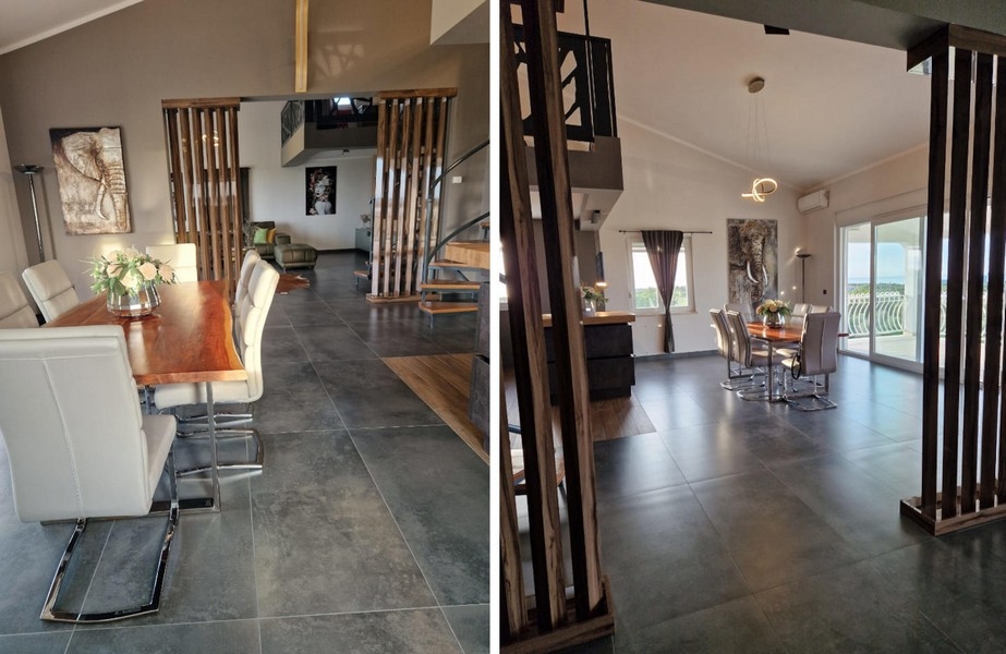 Nowocześnie urządzony penthouse