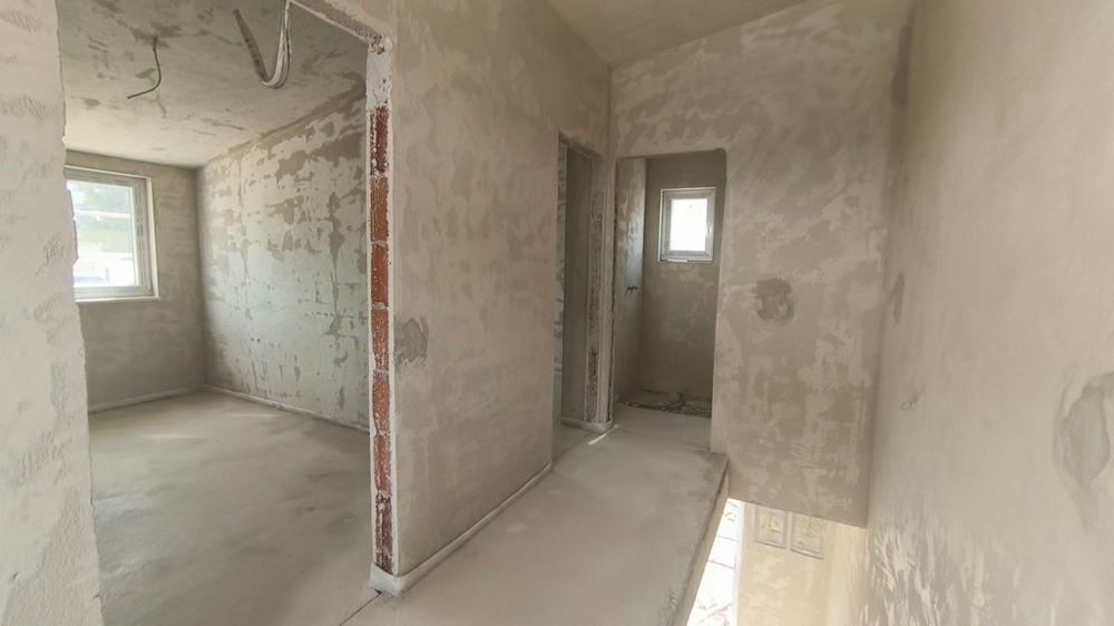 Trwają prace wewnętrzne nad nowym mieszkaniem, nieruchomość w Chorwacji w budowie