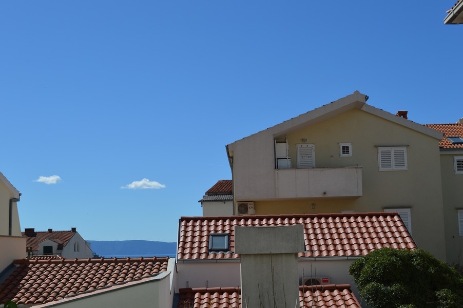 Apartament z widokiem na morze w Chorwacji, Makarska.