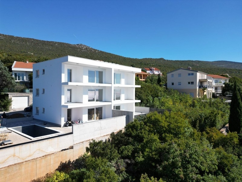 Wizualizacja 3D mieszkania na sprzedaż w Chorwacji.