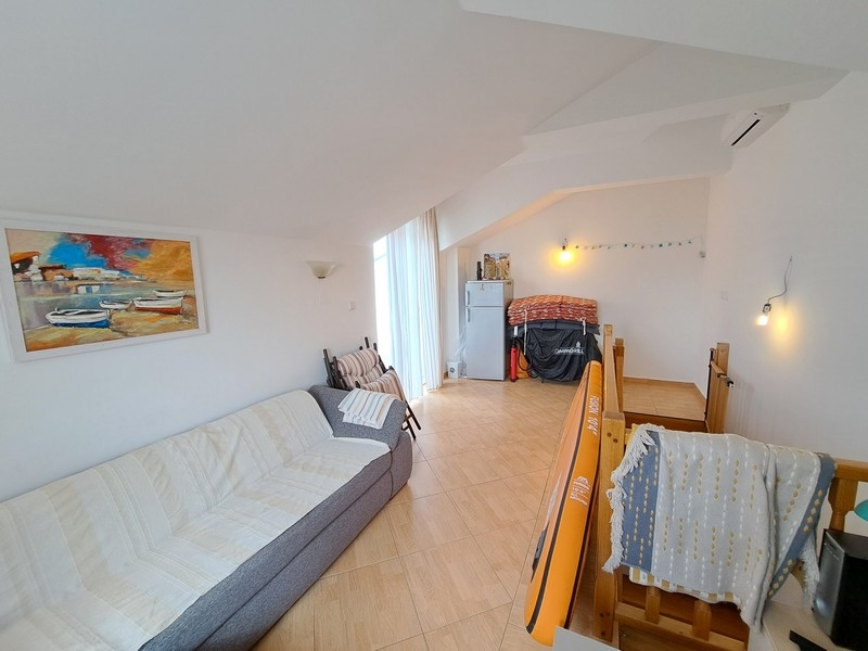 Klimatyzowana galeria/sypialnia.