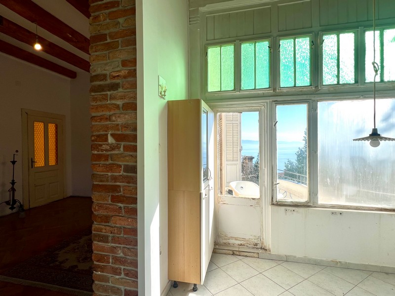 Loggia z widokiem na morze - nieruchomość A3384 w Opatii.