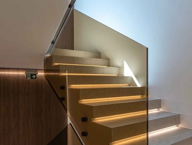 Schody apartamentów A3385 w Opatija, Chorwacja - Panorama Harcerska.