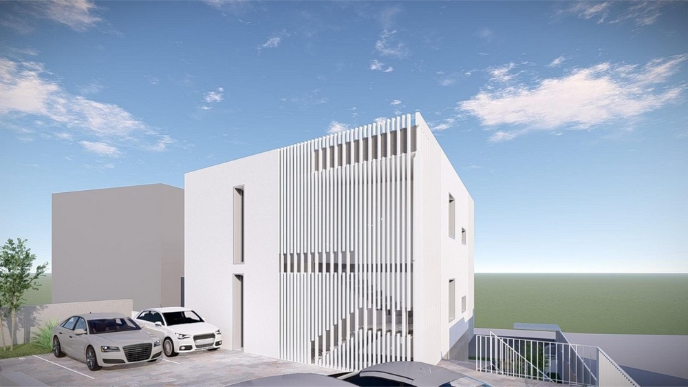 Tył nieruchomości A3464 na Krk w Chorwacji - Panorama Scouting.