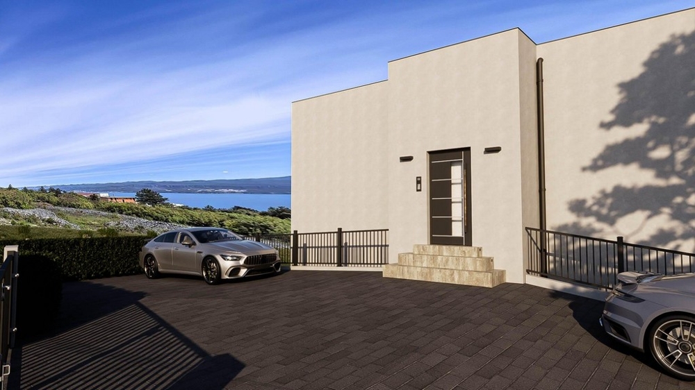 Teren zewnętrzny z miejscami parkingowymi.