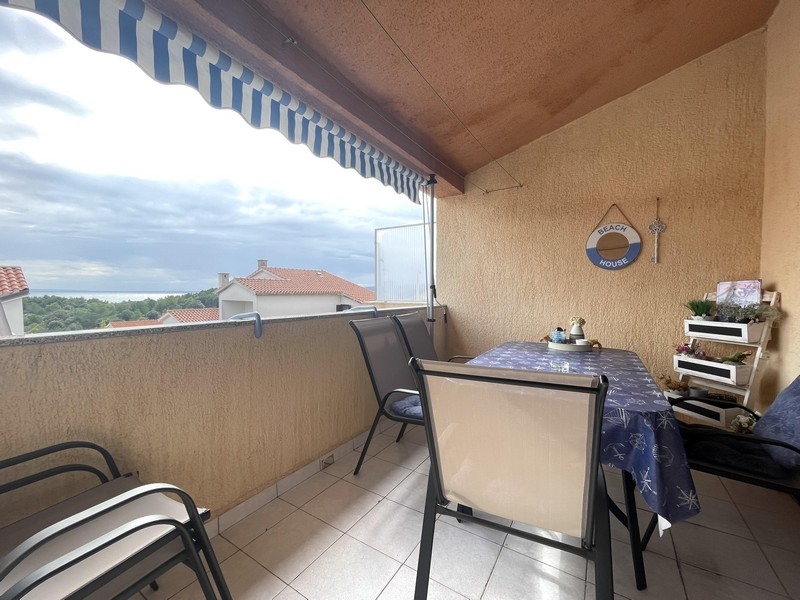 Apartament z widokiem na morze z balkonu - nieruchomość A3506 w Chorwacji.