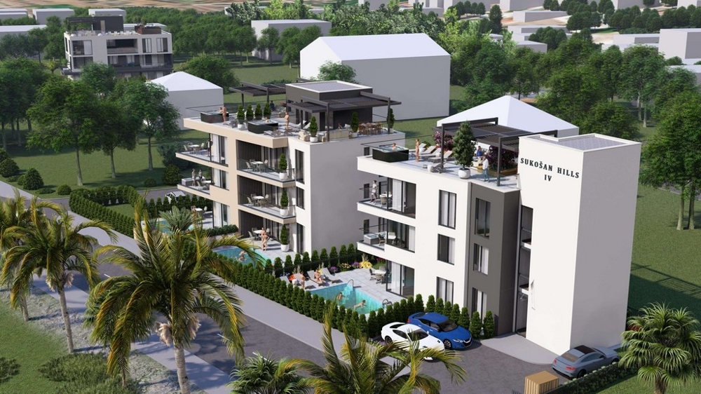 Kup nowe mieszkania w Sukosan w Chorwacji - Panorama Scouting.