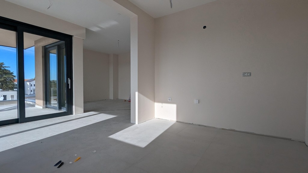 Powierzchnia mieszkalna nowego budynku w Porec na Istrii.