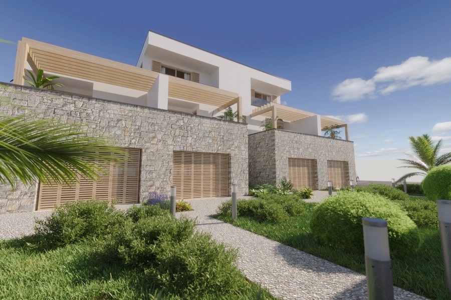 Wizualizacja 3D nieruchomości A3615 w Chorwacji. Harcerstwo panoramiczne.