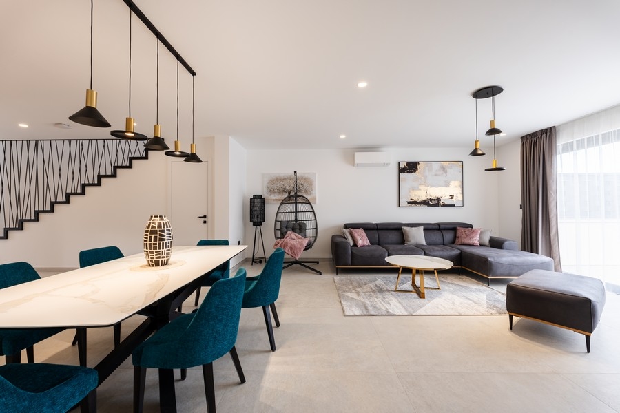 Na sprzedaż nowoczesne mieszkanie na dwóch piętrach w Chorwacji - Panorama Scouting A3646.