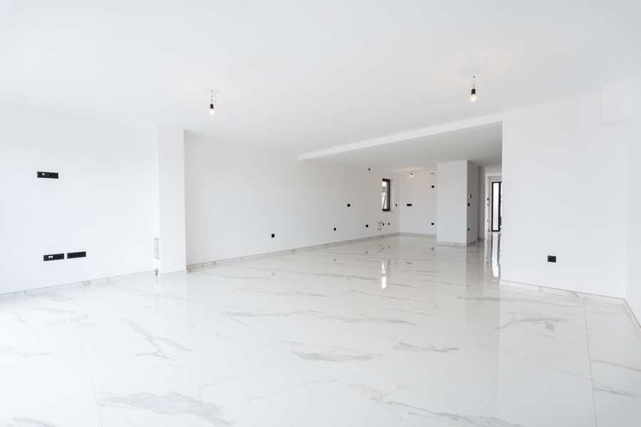 Przestronna otwarta część dzienna