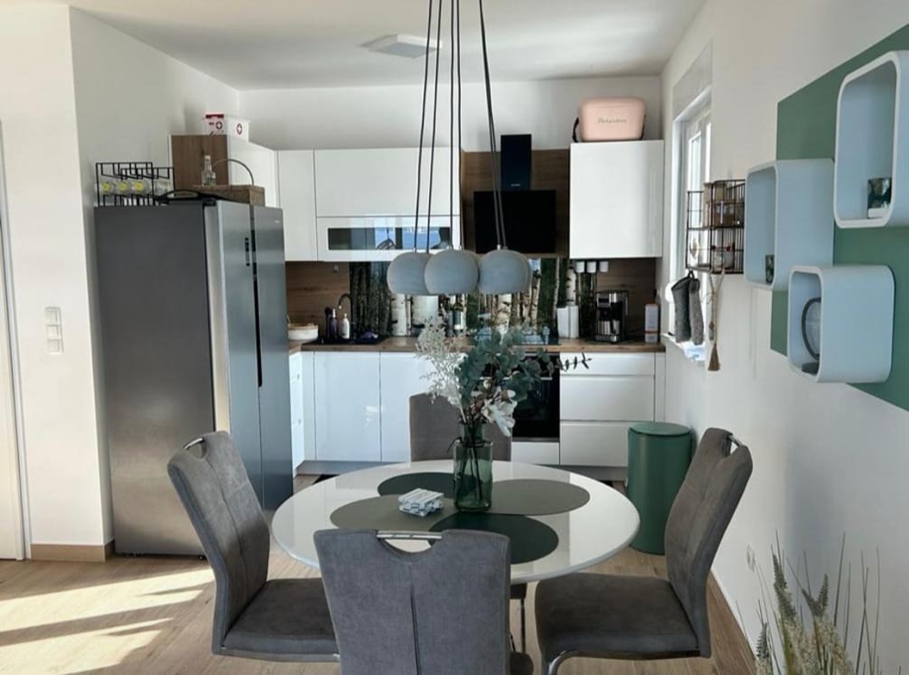 Otwarta kuchnia z jadalnią