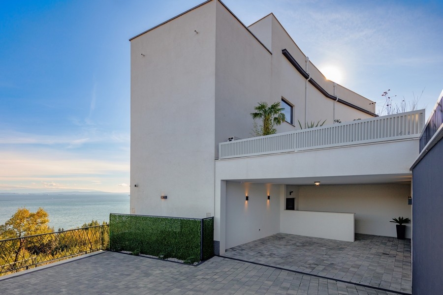 Garaż apartamentu A3669 w Chorwacji.