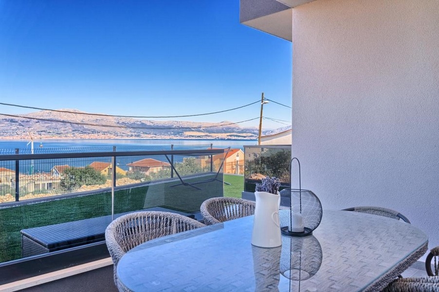 Mieszkanie z ogrodem blisko morza na sprzedaż w Chorwacji - Panorama Scouting A3720.