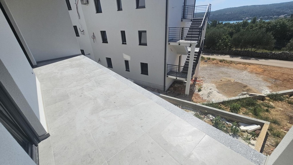 Balkon nowego mieszkania w Soline