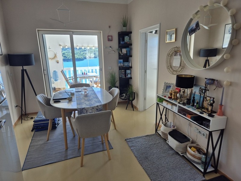 Jadalnia i widok na morze