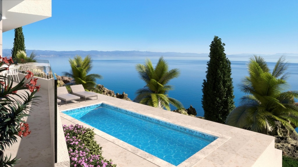 Sprzedam mieszkanie z basenem Chorwacja, Mosenicka Draga