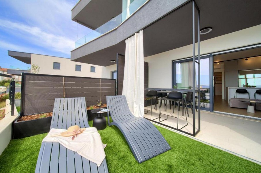 Na sprzedaż mieszkanie z ogrodem na parterze w Krk - Panorama Scouting A3838