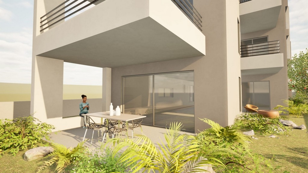 Taras na parterze nowego mieszkania