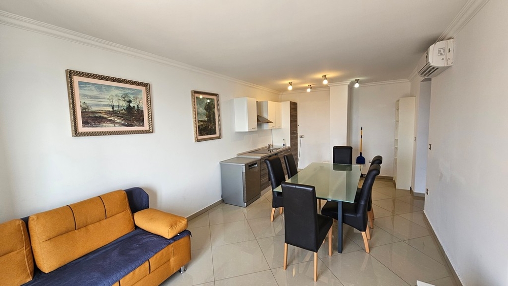 Klimatyzowana część dzienna mieszkania A3894, które jest na sprzedaż na Istrii.