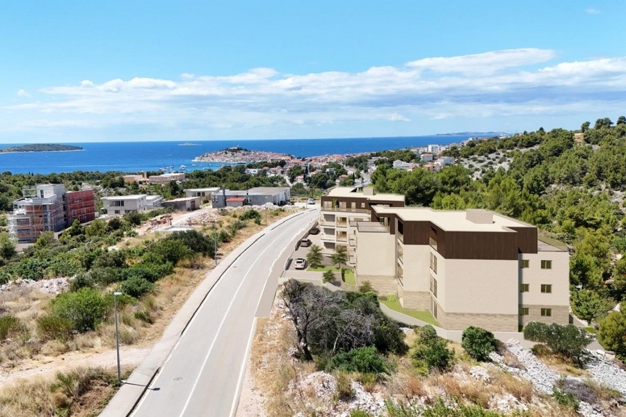 Apartamenty z widokiem na morze na sprzedaż w Primosten.