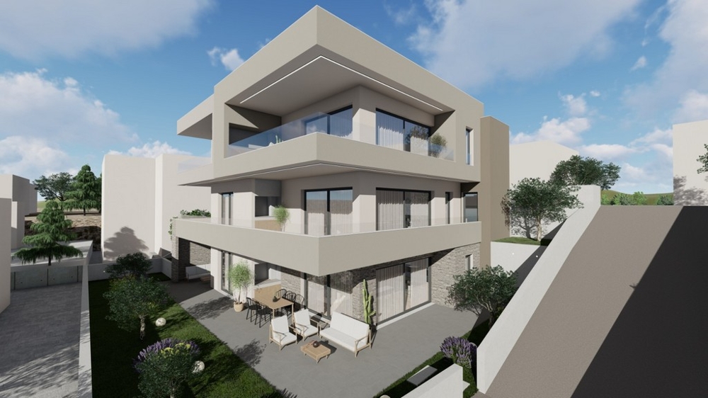 Nowo wybudowane apartamenty na sprzedaż w Tisno w Chorwacji.