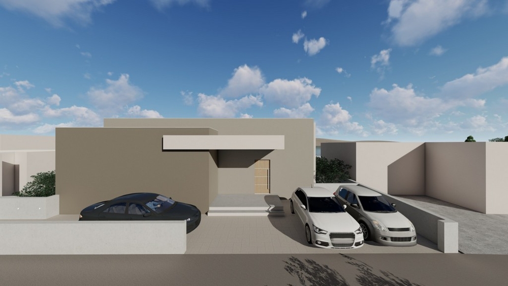 Dojazd, strefa wejściowa i miejsca parkingowe na terenie posesji