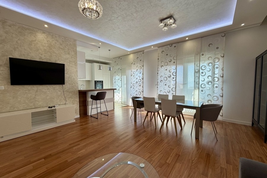 Umeblowane mieszkanie - pokój dzienny nieruchomości A3918