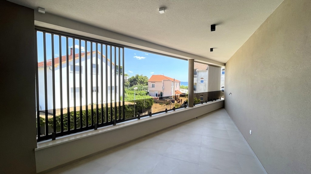 Taras apartamentu z widokiem