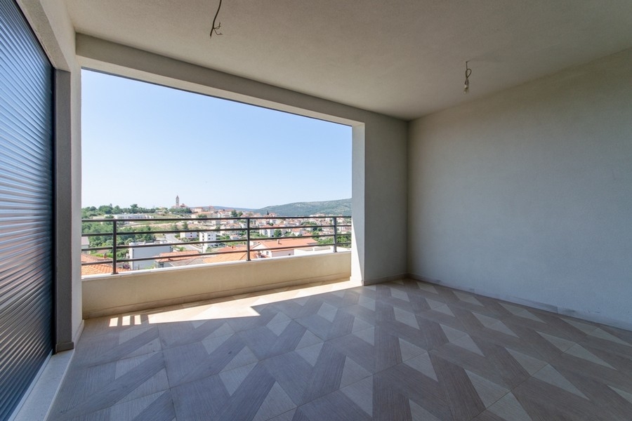 Loggia z widokiem na Seget Vranjicę i Trogir