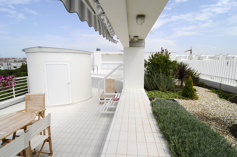 Mieszkanie na najwyższym piętrze w centrum Zadaru w Dalmacji.