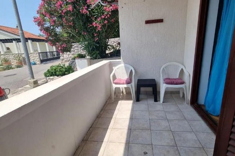 Loggia mieszkania A4115 w Novi Vinodolski