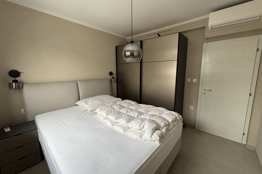 Sypialnia penthouse'u w Okrug Gornji