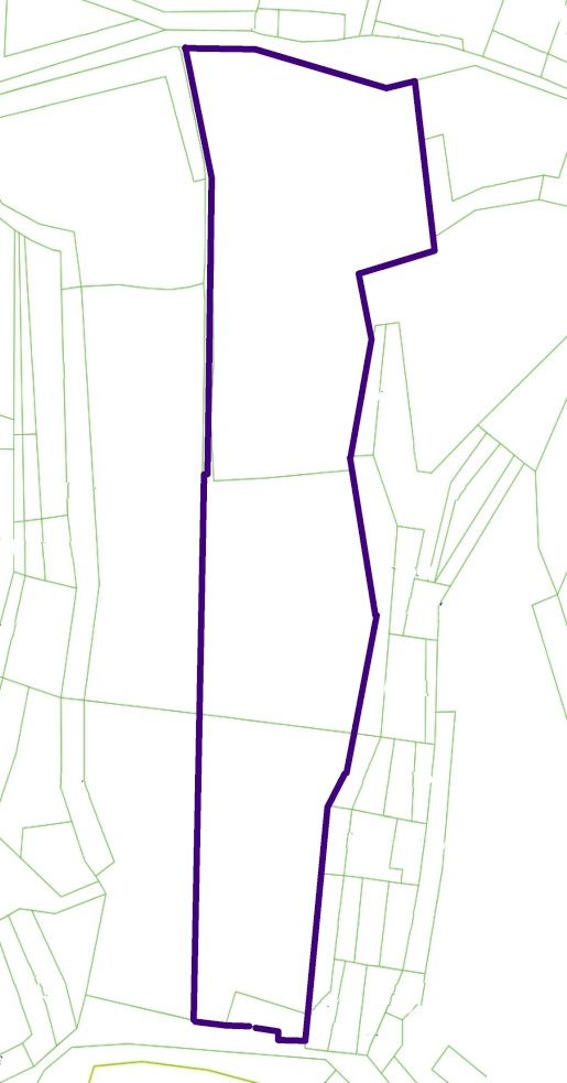 Kształt nieruchomości nadmorskiej jest wydłużony