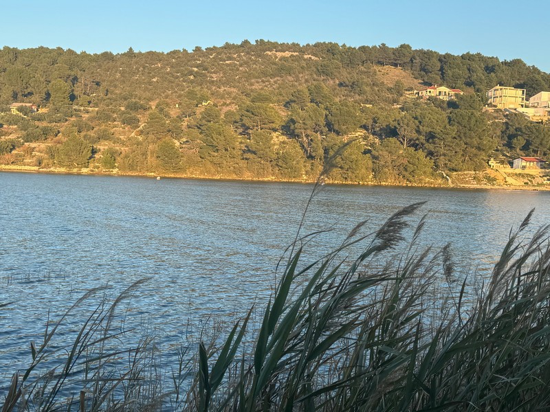 Widok na nieruchomość od strony morza.