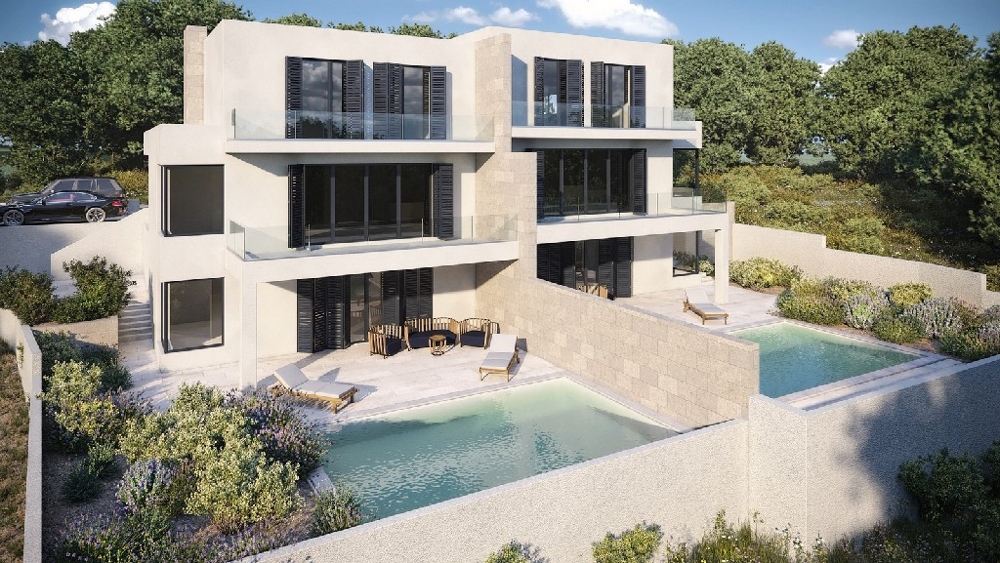 Sprzedaż nowych domów w Dalmacji.