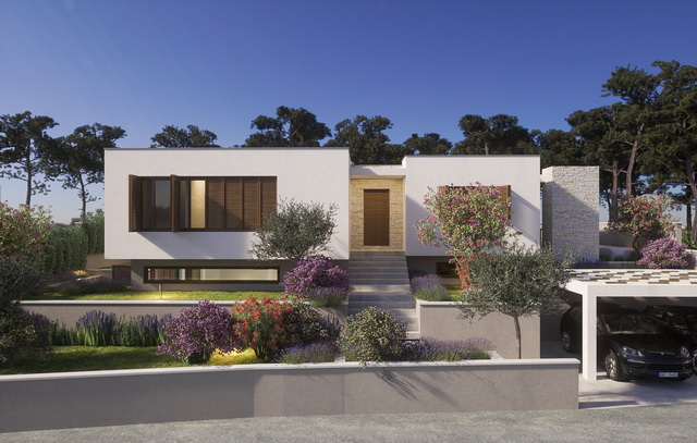 Widok z przodu posesji H1285